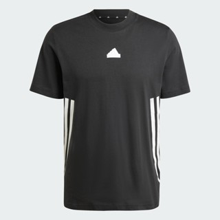 adidas ไลฟ์สไตล์ เสื้อยืด Future Icons 3-Stripes ผู้ชาย สีดำ…