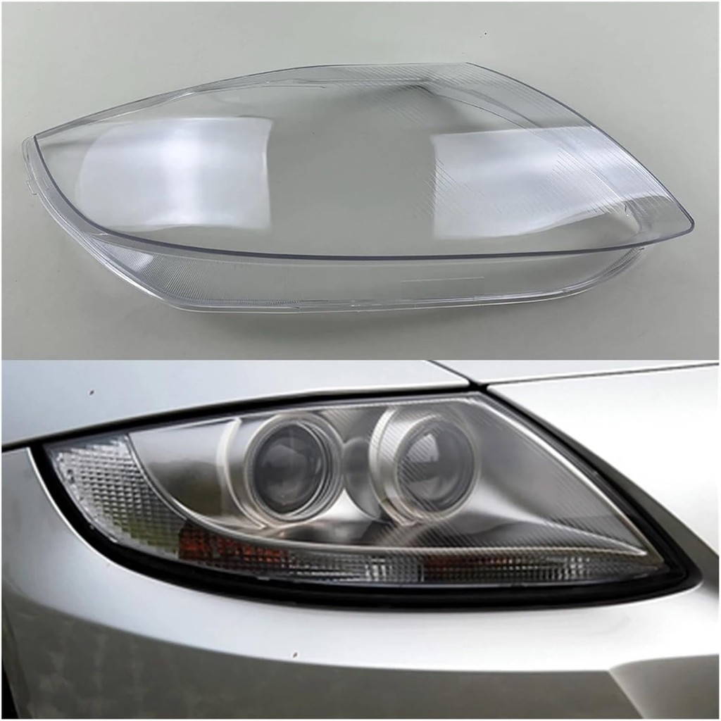ฝาครอบไฟหน้าไฟหน้าไฟหน้า Shell หน้ากากโคมไฟเลนส์สําหรับ BMW Z4 E89 E85 Coupe M 2004 2005 2006 2007 2