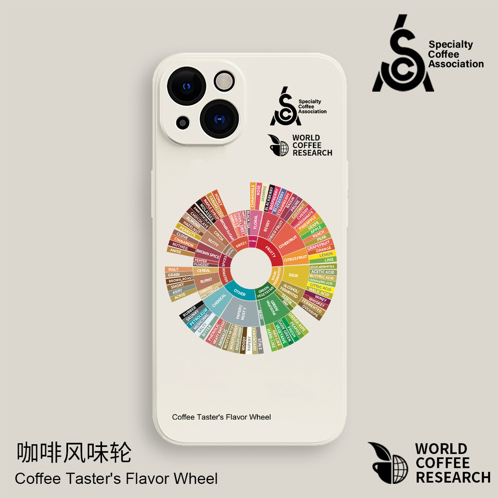 ล้อรสกาแฟ Apple 17 iPhone 17 16 15 14 PRO MAX Plus เคสโทรศัพท์กันกระแทกรวมทุกอย่างการป้องกันขอบ