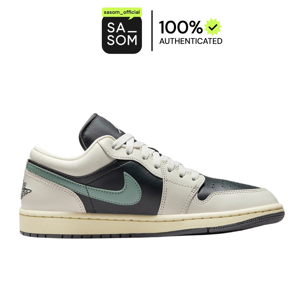Jordan 1 Low Jade Smoke (Women's) | ของแท้ ตรวจสอบโดย SASOM
