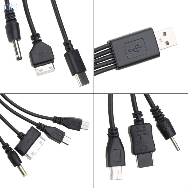 Universal USB To Multi Plug Cellpahone Charger Cable 10 in 1 USB Cable 20CM