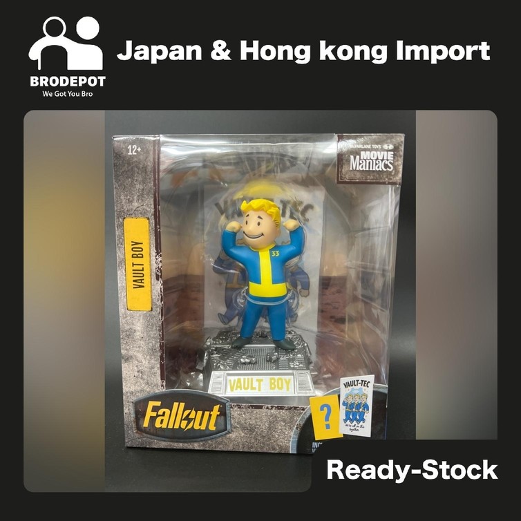 [Ready stock] McFarlane MOVIE MANIACS 6IN POSED FALLOUT VAULT BOY VAULT BOY (SSN 2) V1