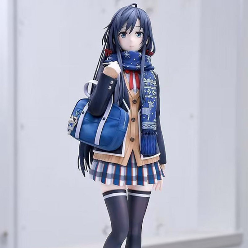20 ซม. My Teen โรแมนติก Comedy Yukino รูป Yukinoshita ตัวเลขอะนิเมะ Gk รูปปั้นตุ๊กตาคอลเลกชัน Room Decora โต๊ะของเล่น