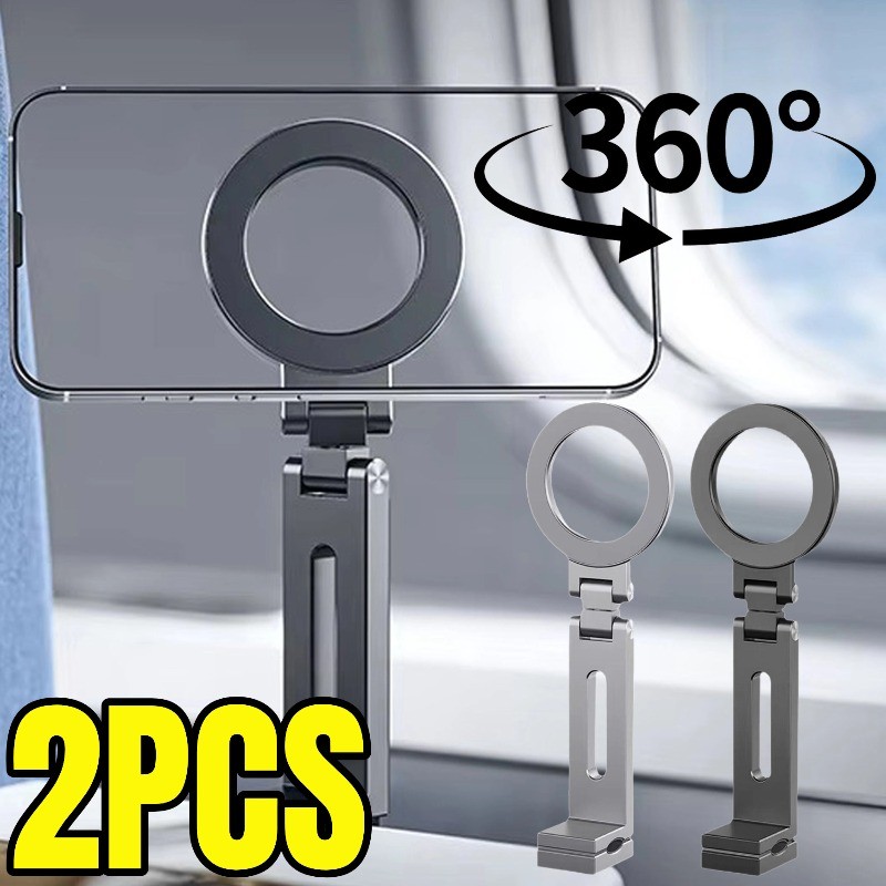 สากล 360° หมุน การจับกุม ที่วางโทรศัพท์-ขาตั้งโทรศัพท์ปรับได้ทนทานพร้อมที่หนีบ-คลิปหนีบโทรศัพท์ที่ใช้งานได้จริงสําหรับใช้ในชีวิตประจําวัน​