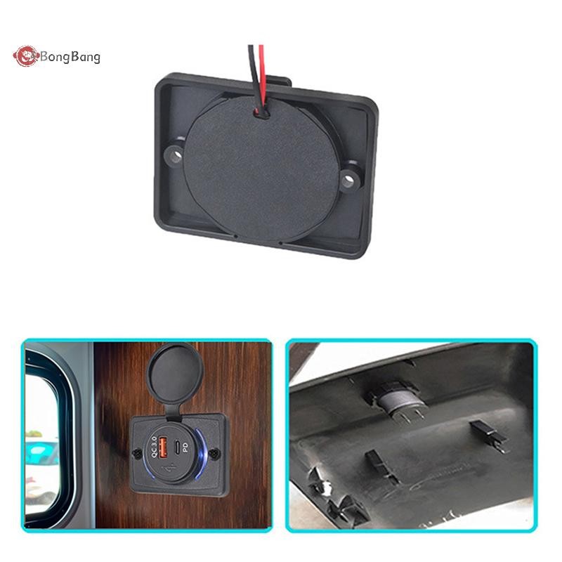 ABongBang B21PD QC + PD/ B21 A + C 3.1A รถ Charger Dual USB อะแดปเตอร์ทรงกลมกันน้ํา Soaccket อะแดปเต