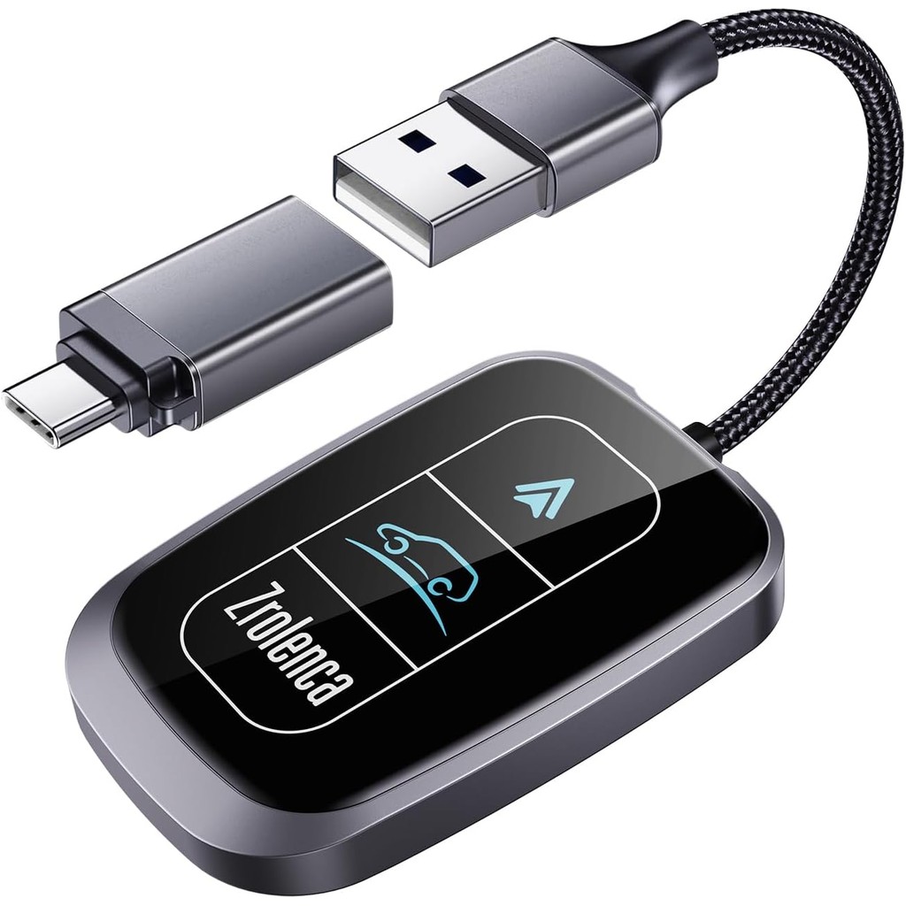 อะแดปเตอร์ไร้สาย Android Auto สําหรับรถยนต์ Android แบบมีสายจากโรงงาน แปลง Android อัตโนมัติเป็นการค