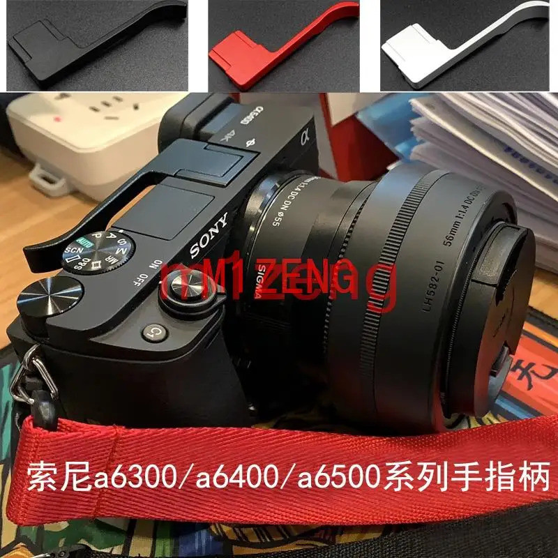 Metel Thumb Up hot shoe hand Grip Hotshoe Made bracket สําหรับ sony a6000 a6300 a6400 a6500 กล้อง
