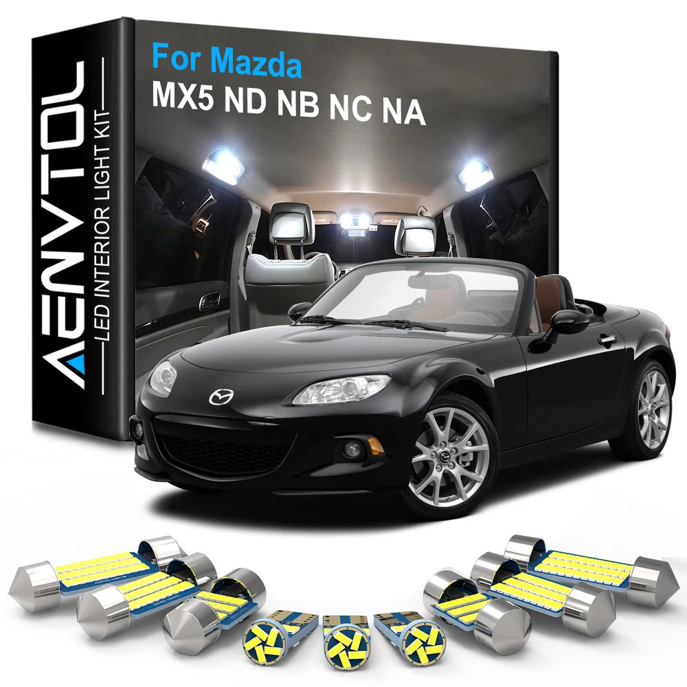 AENVTOL CanbusสําหรับMazda MX5 MX 5 ND NB NC NA Miata MK1 MK2 MK3 1990 1997 2016 2017 2019 2020 อุปก