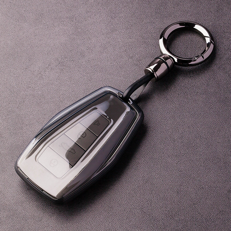 เฉพาะ Geely Happiness Number Key Cover Remote Super van Rui Blue 9 Maple Leaf 80v L ชาย 8 หัวเข็มขัด
