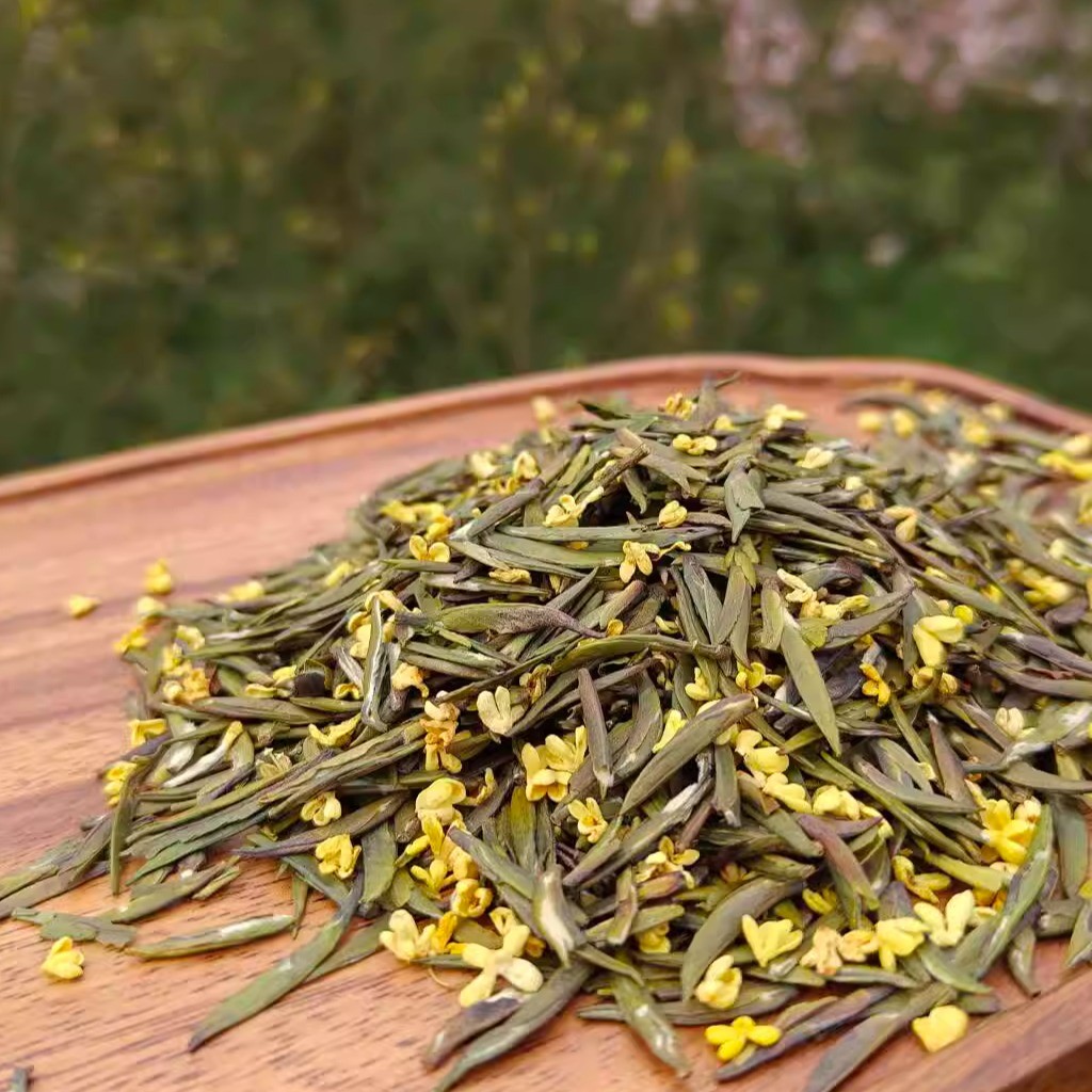 ชาใหม่ Mingqian Tea Premium Golden Cinnamon Tongue Bulk Green Tea Full Tender Bud Pure Bud Head โรงง