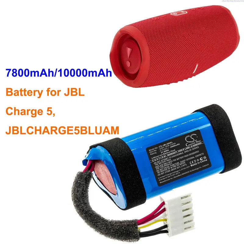 Cameron Sino 3.7V 7800mAh/10000mAh แบตเตอรี่ลําโพง GSP-1S3P-CH4A,1AA011NA,IAA011NA สําหรับ JBL Charg