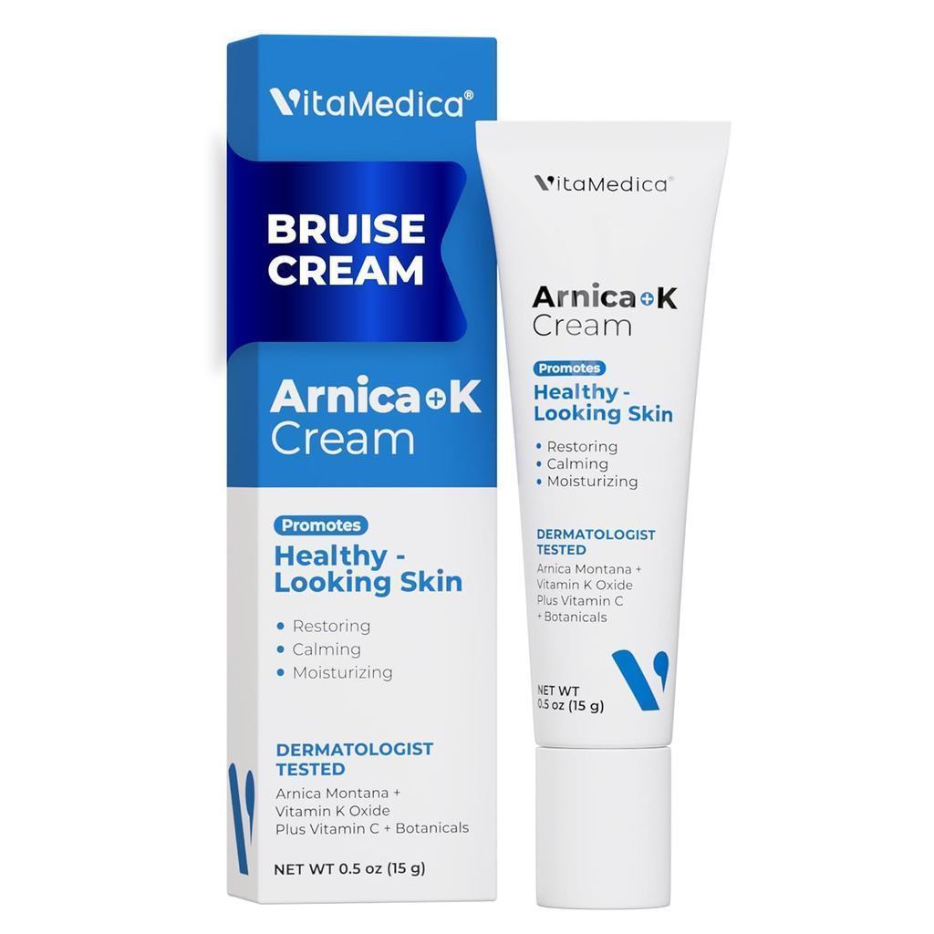 VitaMedica Arnica + Vitamin K Oxide Cream for Thin & Delicate – Arnica Montana, Face & Under-Eye, ปร