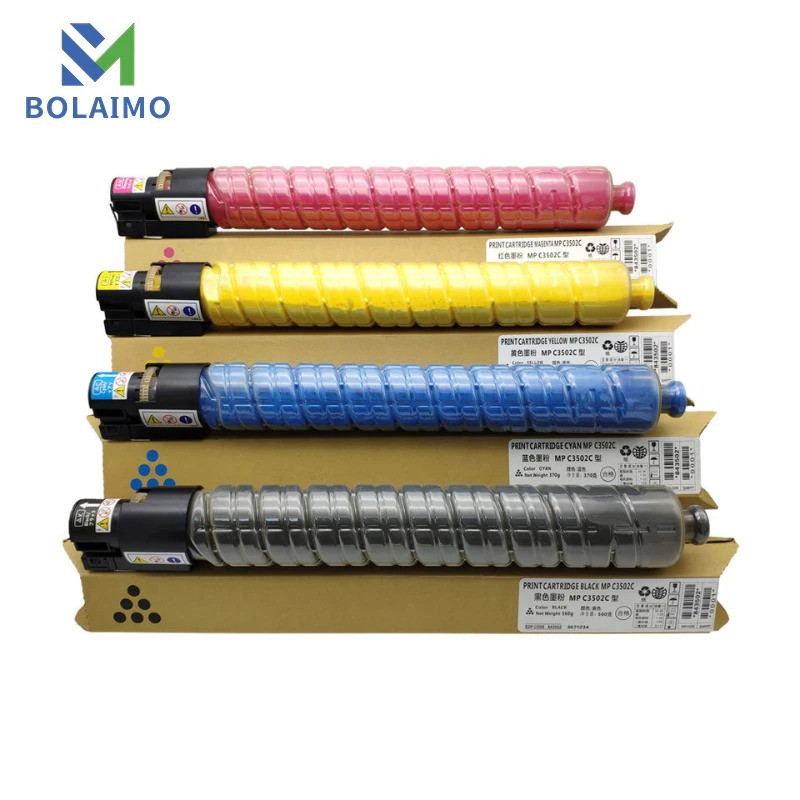 1PCS MPC3502 ตลับหมึกสําหรับ Ricoh Aficio MPC3002 MPC3502 คุณภาพสูงเครื่องถ่ายเอกสารสี 3502