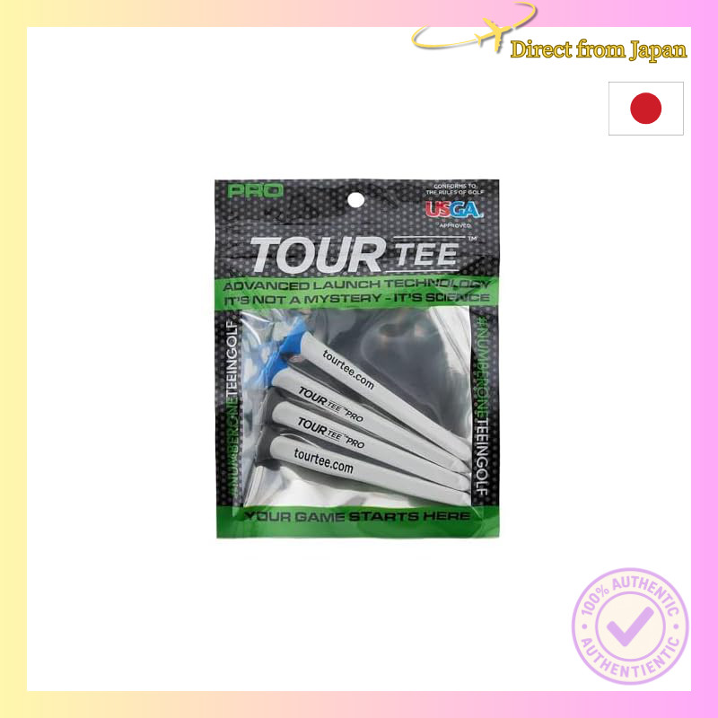 Tour Tee Pro Golf Tee 80mm Gray
