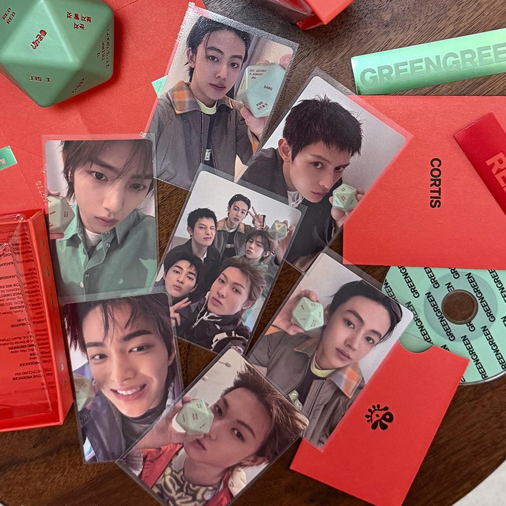 CORTIS ผสม GREENGREEN DICE DICE Photocard การ์ดพิเศษย่าง Hoof ใหม่พิเศษ Scratch Photocard