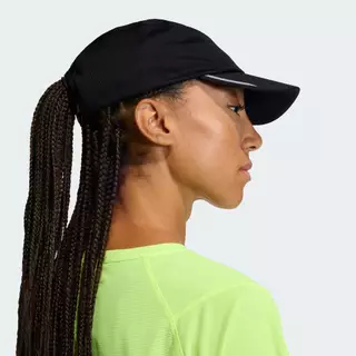 adidas วิ่ง หมวกแก๊ปผ้าตาข่ายสำหรับวิ่ง 4 PANEL CLIMACOOL Unisex สีดำ JZ0504