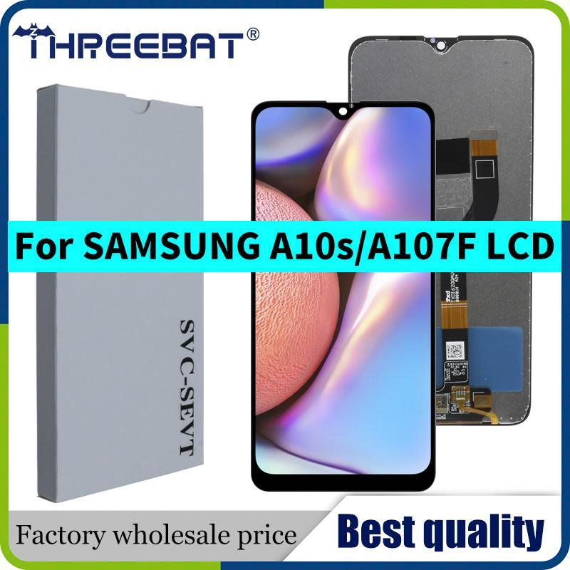 6.2 "คุณภาพสูง PLS LCD สําหรับ Samsung A10s lcd Digitizer A107/DS A107F A107FD A107M จอแสดงผล Touch 