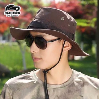 หมวกบักเก็ต หมวกเดินป่า สไตล์วินเทจ 11สี (ผ้าหนาไม่บางคุณภาพสินค้าถ่ายจากงานจรืง)