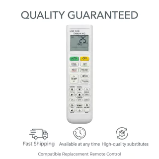 NiLANK Remote Daikin รีโมตคอนโทรลแอร์คอนดิชันเนอร์แบบทั่วไป Daikin เข้ากันได้กับทุกรุ่นแอร์คอนดิชันเนอร์ Daikin
