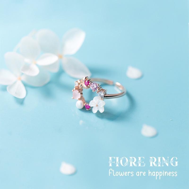 Fiore Ring แหวนเงินแท้ S925 [MERCELO]