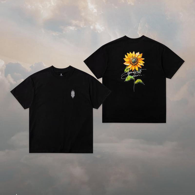 [มีสินค้าพร้อมส่ง] Hot sales Cocktail ค็อกเทล เสื้อยืดคอกลมแขนสั้นพิมพ์ลาย COCKTAIL Yours Ever Shirt