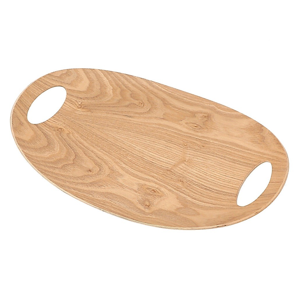 NITORI ถาดกันลื่น ทรงวงรี NON-SLIP TRAY OVAL WILLOW
