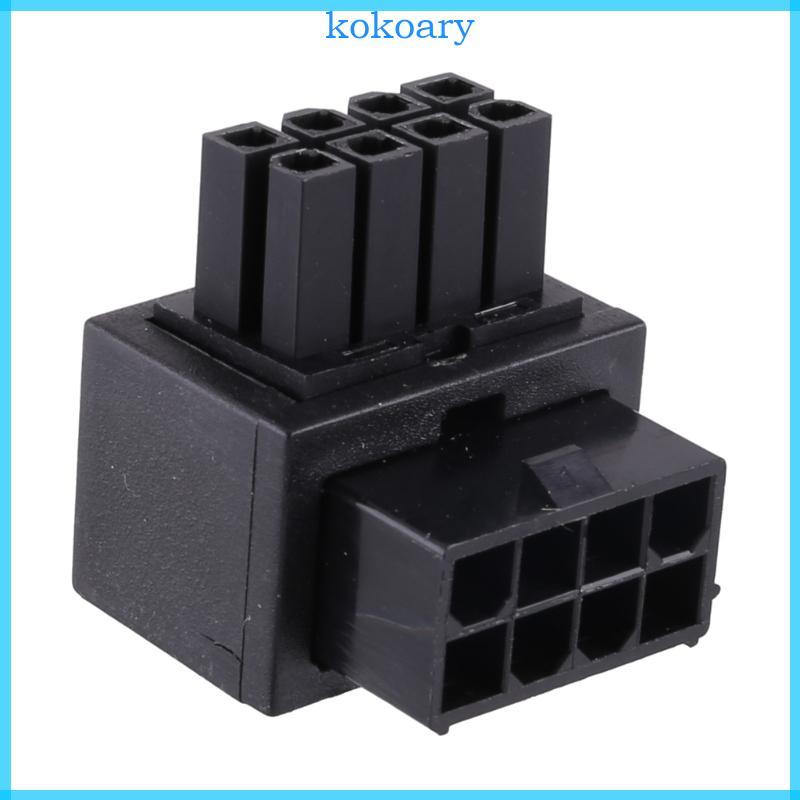 KOK เมนบอร์ด CPU 8PIN Power Steering Connector 8pin Power Adapter CPU 8PIN 90 องศาพวงมาลัย