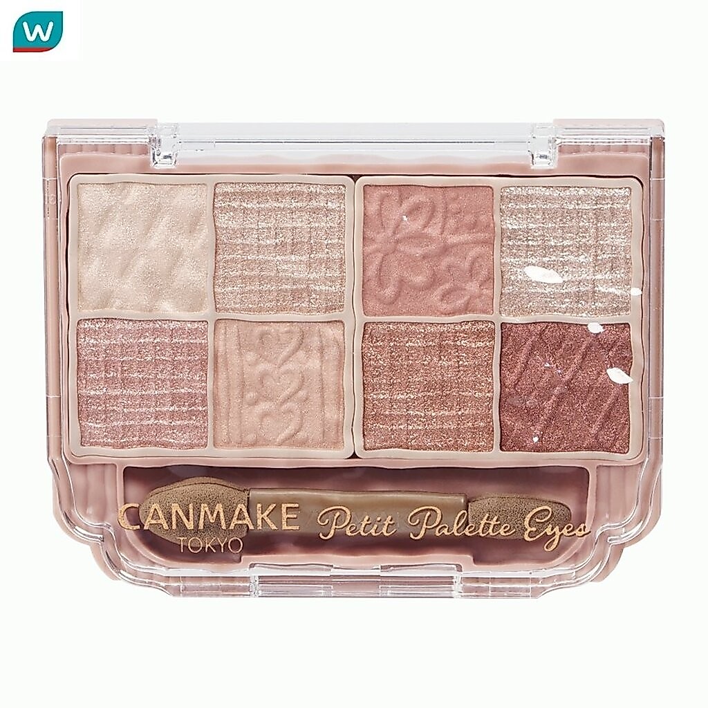 Canmake แคนเมค เพทที พาเลท อายส์ 2ก. 02 บอนเนอร์ มาร์รอน