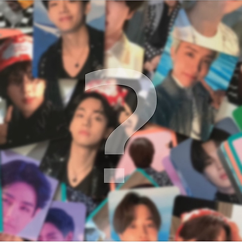 การ์ดสุ่ม bts ของแท้ จาก official ทุกใบ! (สุ่มเมมเบอร์นะคะ)