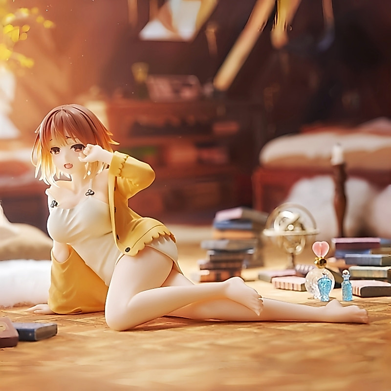 9 ซม. Atelier Ryza: Ever Darkness & the Secret Hideout Reisalin Stout ชุดนอนรูป PVC อะนิเมะของเล่นตุ๊กตาคอลเลกชันของขวัญ