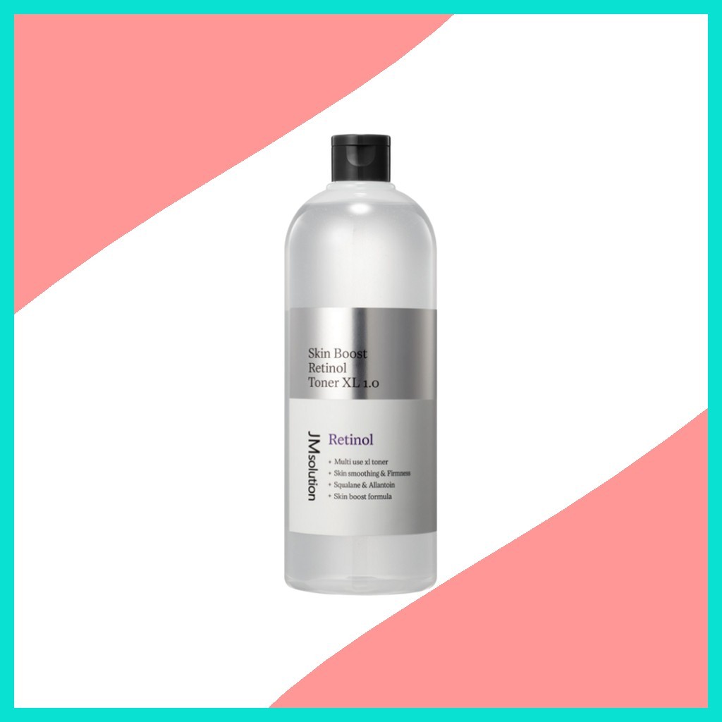 [jm solution] Skin Boost Retinol Toner XL 1.0, 600ml, 1pc / Korean Toner / Retinol Boost / ของแท้ 10