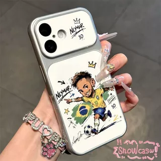 เมสซี่ โรนัลโด้ เนย์มาร์ ฟุตบอลโลก เคสมือถือ สำหรับ iPhone 14 13 17 Pro Max 11 16 Plus 17 Air 15 Pro 12 Worldcup2026case