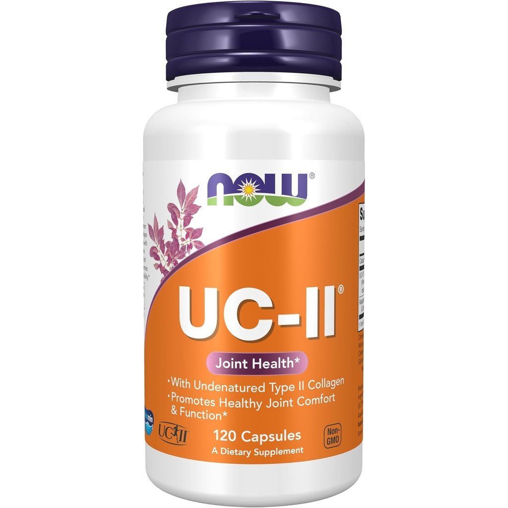 ผลิตภัณฑ์เสริมอาหาร NOW Foods, คอลลาเจน Type II UC-II, ประกอบด้วยคอลลาเจน Type II, แคปซูลผัก 120 แคป