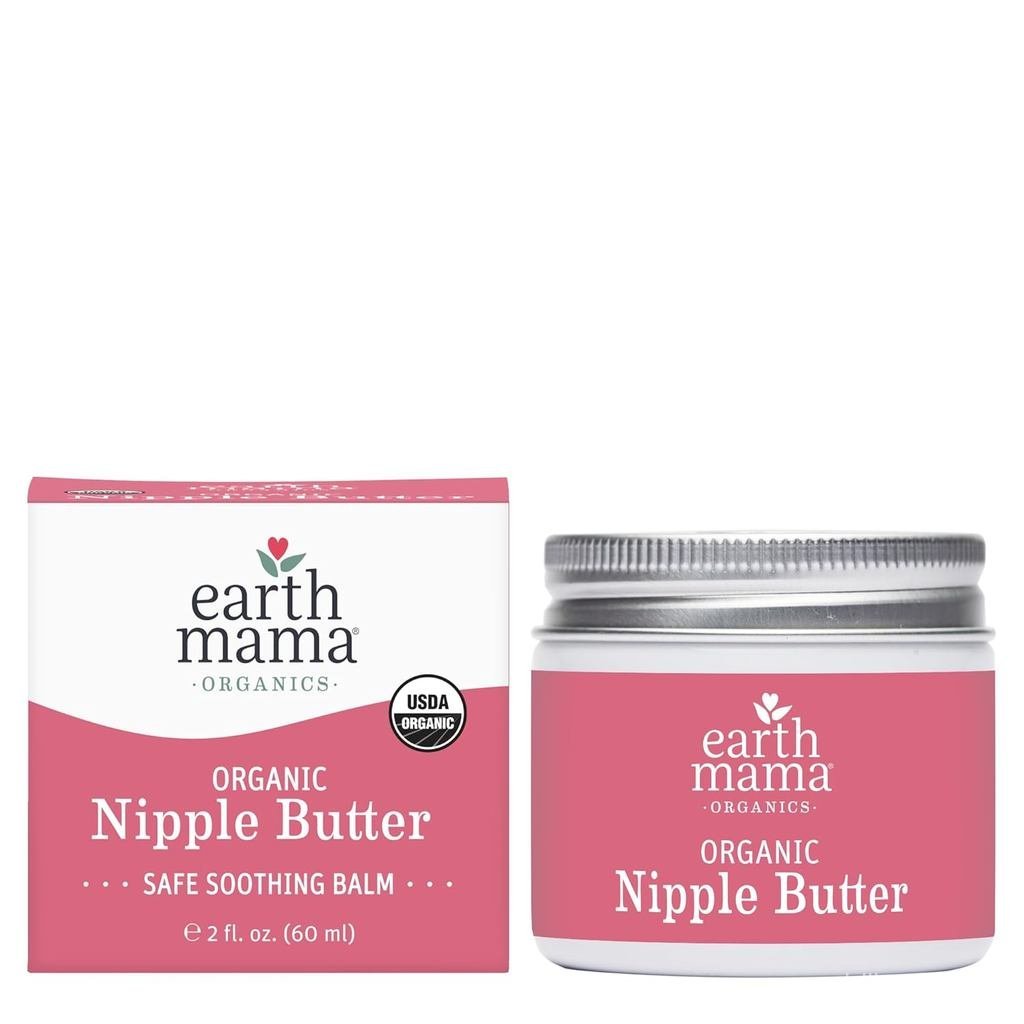 Earth Mama Angel Baby 2oz Breast Feeding เนยจุกนมธรรมชาติ