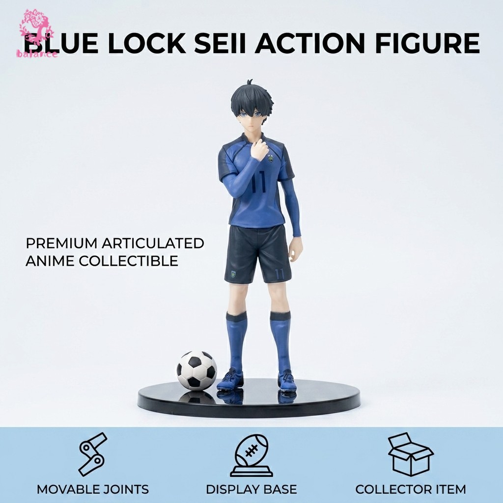 Blue Lock Isagi Yoichi Action Figure อะนิเมะสะสมรุ่น ABS PVC 17 ซม.