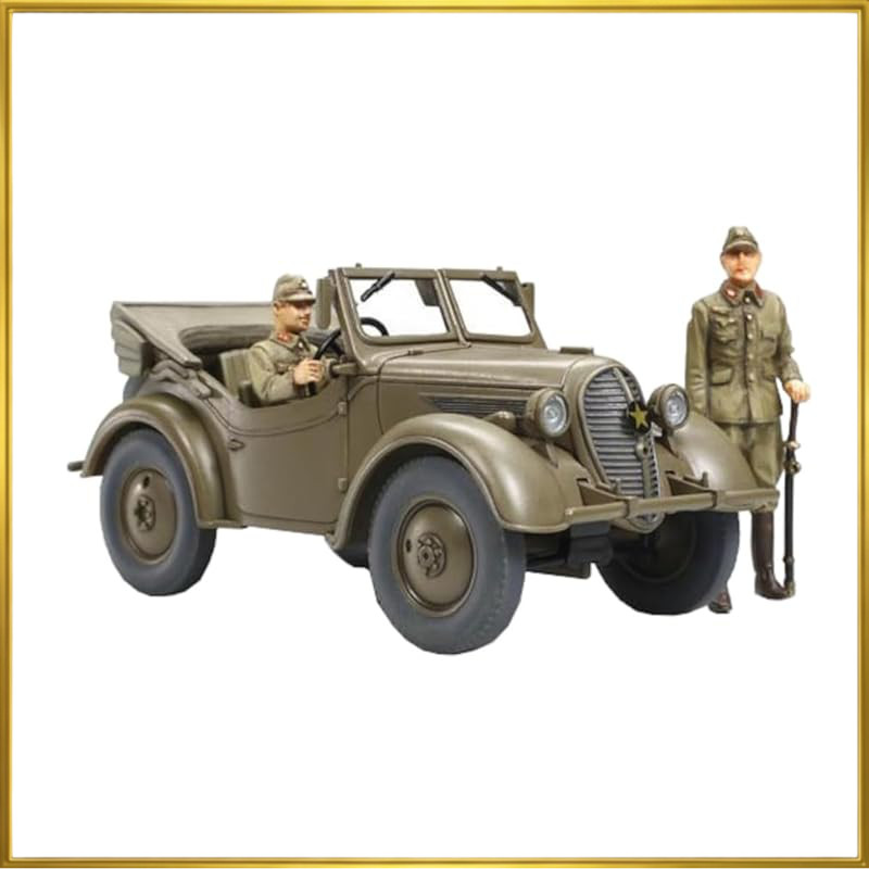 Tamiya 1/48 Military Miniatures Series No.58 Japanese Army Type 95 Light Vehicle Kurogane Four-Wheel