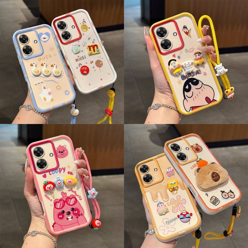 เคส realme note 60 เคส realme note 60x เคส realme narzo n61 realme C61 (อินเดีย) กรณี TPU ซิลิโคนทนต่อการตกเคสโทรศัพท์ tykp