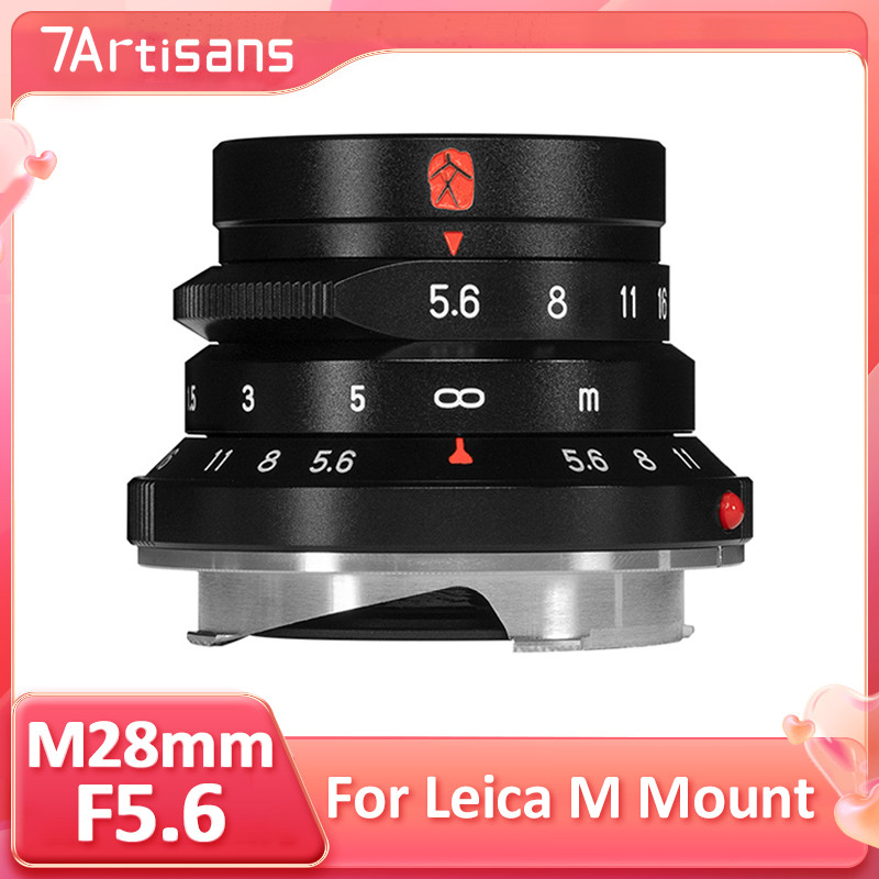 7artisans M28mm F5.6 Frull กรอบรูรับแสงขนาดใหญ่ MF Street คู่มือเลนส์สําหรับเรนจ์ไฟ Leica M Mount กล
