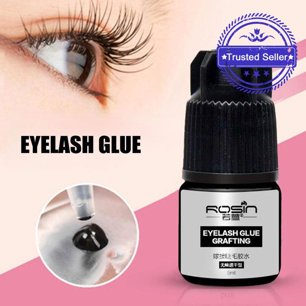 กาวขนตา 5 มล. ขนตาต่อขนตาเจลแห้งเร็ว D3o6