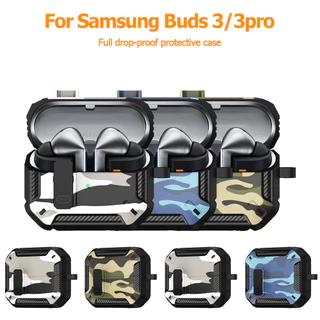 เคสแอร์พอด Case For Samsung Galaxy Buds 3 Pro / 3Pro ระบบ Save Lock ล็อกได้ป้องกันฝาเปิด กันกระแทก เคสหูฟัง ฝาครอบ
