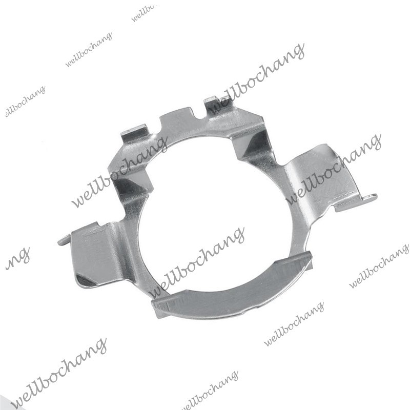 OTOLAMPARA 1 คู่ H7 ผู้ถือหลอดไฟอะแดปเตอร์ Fit สําหรับ Audi A3 A4L A6L VW MK6 Jetta LED ไฟหน้า H7 สํ