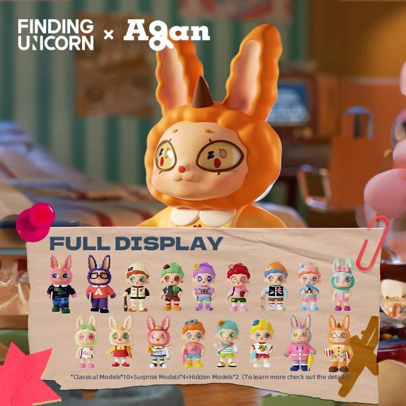 MORETHAN Arts&Toys Finding Unicorn Agan Touchable City Series Blind Box (Whole Set)