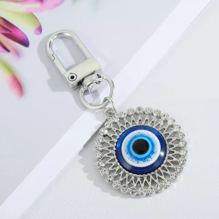 COD พวงกุญแจ Evil Eye พวงกุญแจ จี้ตาชั่วร้ายนําโชค สําหรับห้อยกระเป๋า เครื่องประดับ ของขวัญ