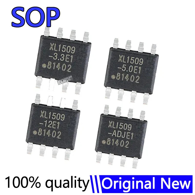ชิป 1-5PCS XL1509-5.0E1 SOP-8 XL1509-5.0 SOP8 XL1509-3.3E1 SOP XL1509-3.3 XL1509-ADJE1 XL1509-ADJ XL
