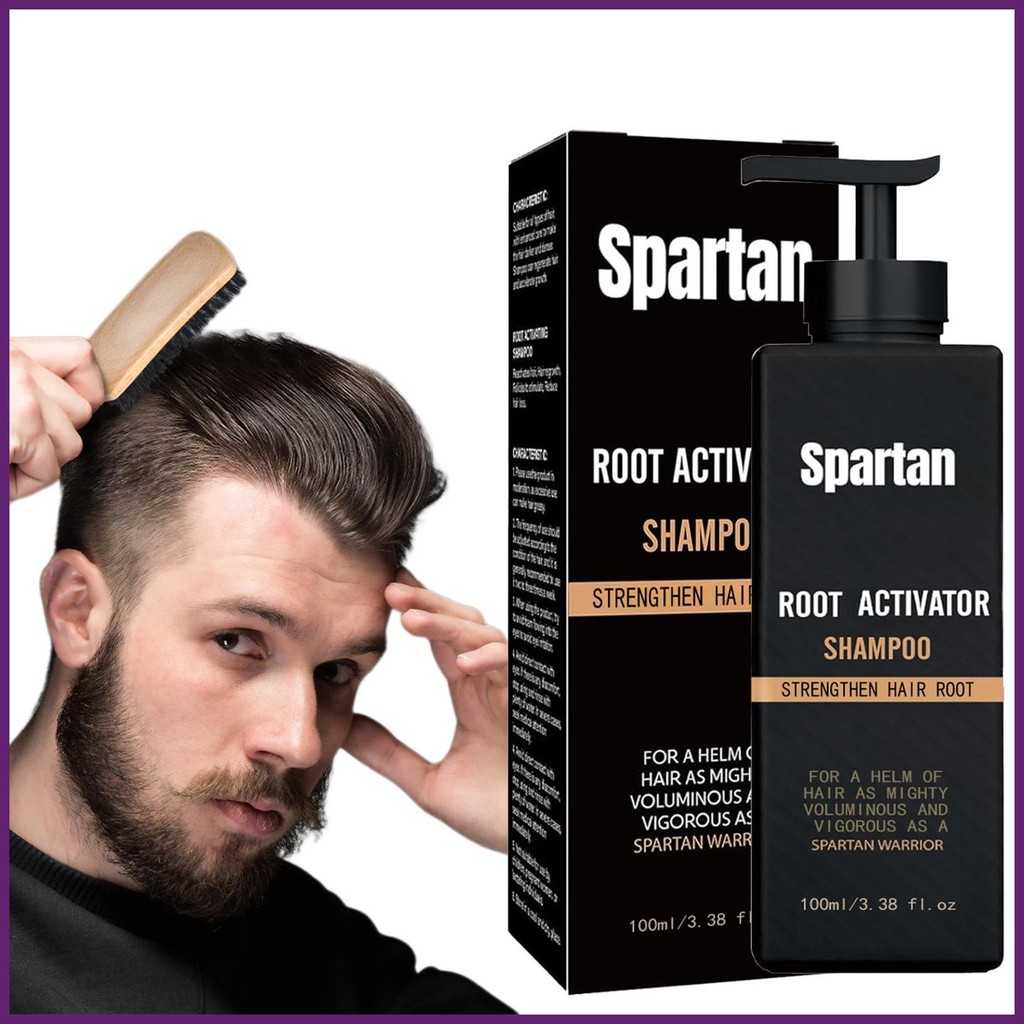 Nourishing Hair Shampoo 100ml Root Strengthening Shampoo ขจัด Buildup ทําความสะอาดหนังศีรษะอย่างอ่อน