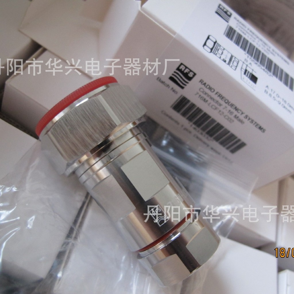 R RFS Feed Thread End Anfosc 7/8 ถึง 1/2 DIN Connector 716M-LCF12-C02 connector4.6