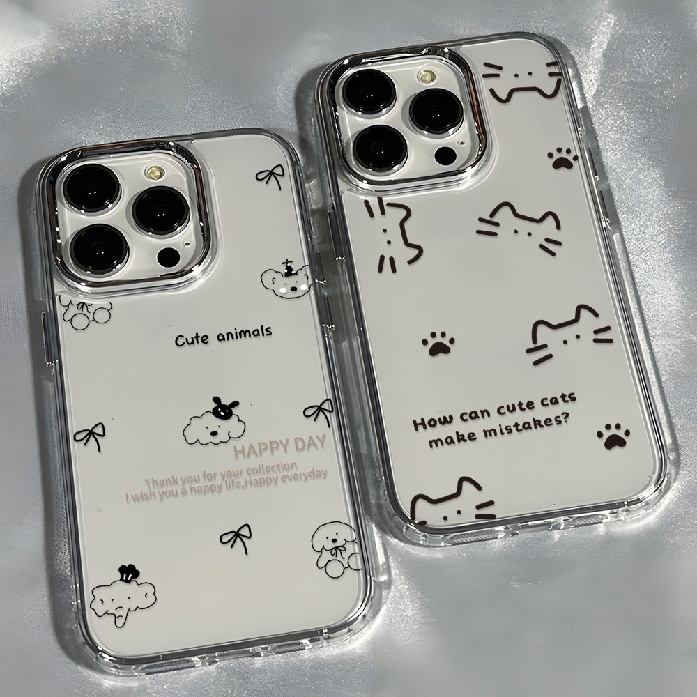 เคสไอโฟน Case For iPhone 11 13 16 15 14 Pro Max XSMax XR X 6 7 8 Plus 12 Pro เคสใสนิ่ม กากระยิบ สำหรับ เคสกันกระแทก