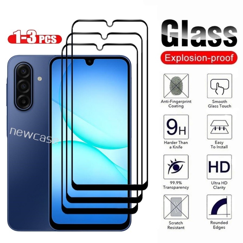 1-3 ชิ้นป้องกันกระจกสําหรับ Samsung Galaxy A17 A07 A27 A37 A57 4G 5G 2025 Galaxy A 17 07 27 37 57 ฟิ