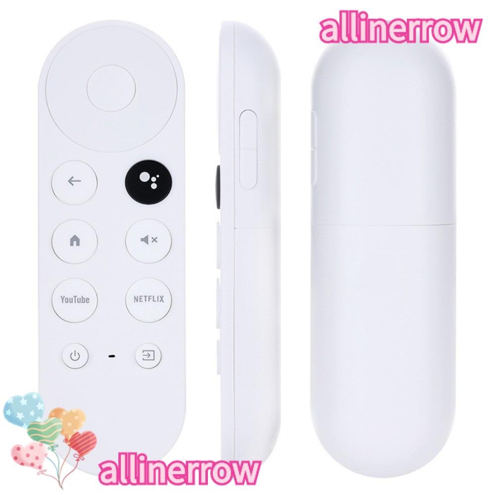 ALLINERROW เปลี่ยนรีโมทคอนโทรลด้วยเสียง, G9N9N 4K สําหรับ Google Chromecast Remote, Snow Color HD Co