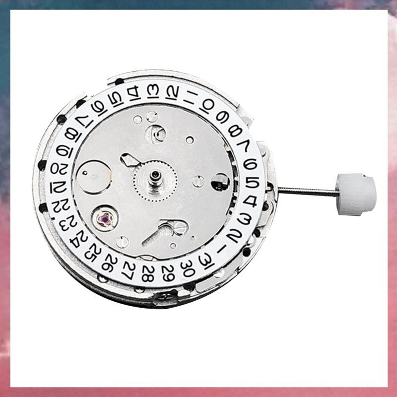 DG2813 Movement Mechanical Automatic Movement ปฏิทินสีขาววันที่ทดแทน Miyota 8215 821A Movement